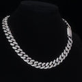 Mens Cuban Link Chain Necklace Golden 20 Inch IP Gold Plated 8mm Thick Box Lock TEXORA