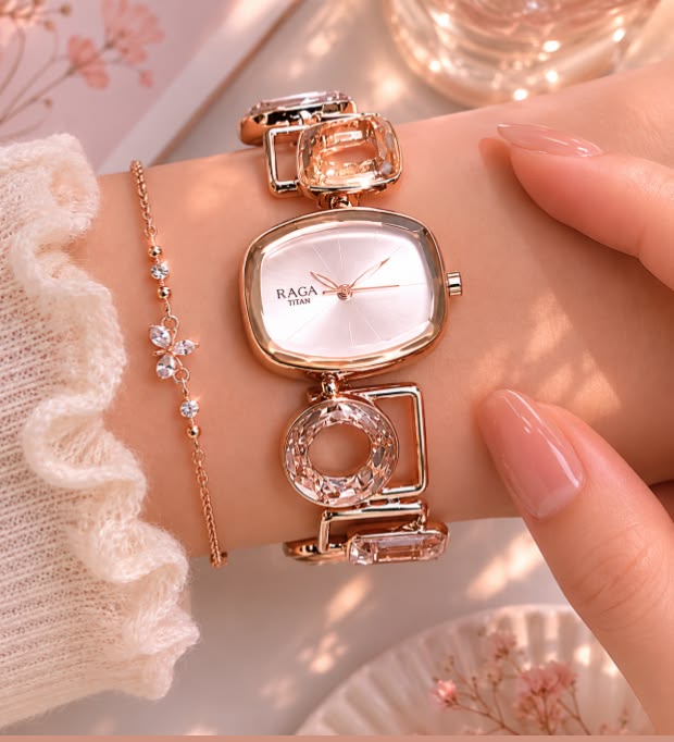 Minimalist Mesh Band Watch for Women - Trendy Quartz Wrist Watch