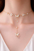 Gold Plated Pendant Necklace for Women