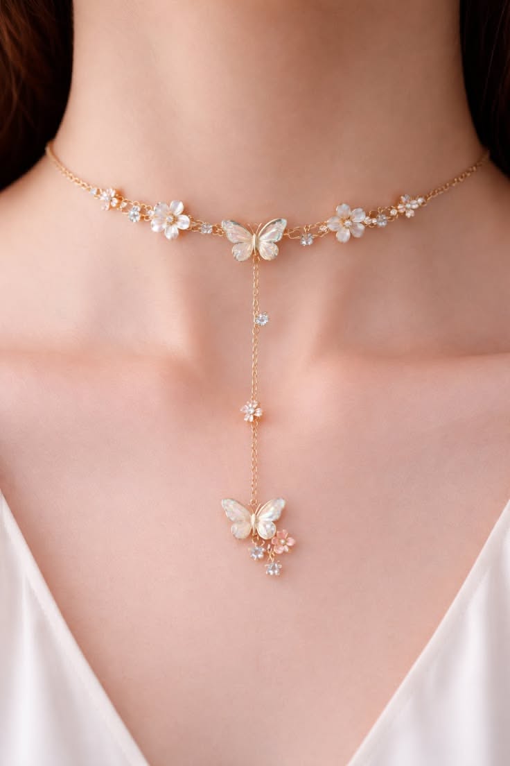 Gold Plated Pendant Necklace for Women