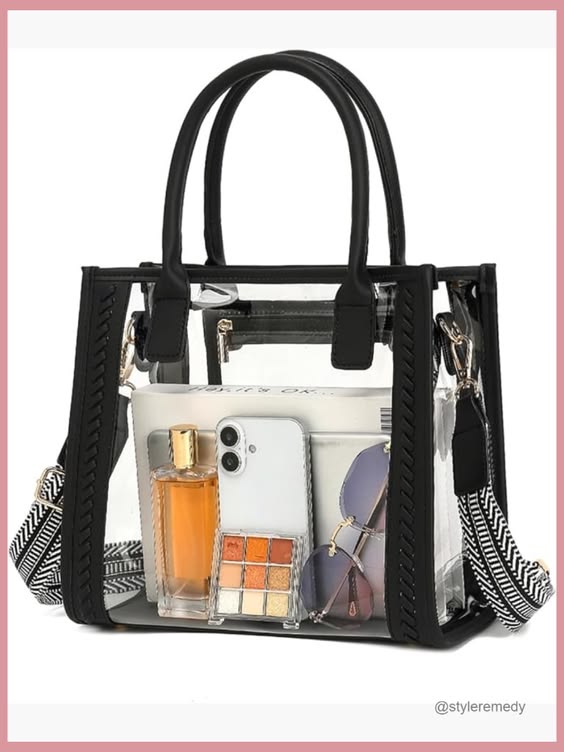 Clear PVC Tote Bag