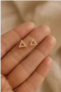Geometric Triangle Studs