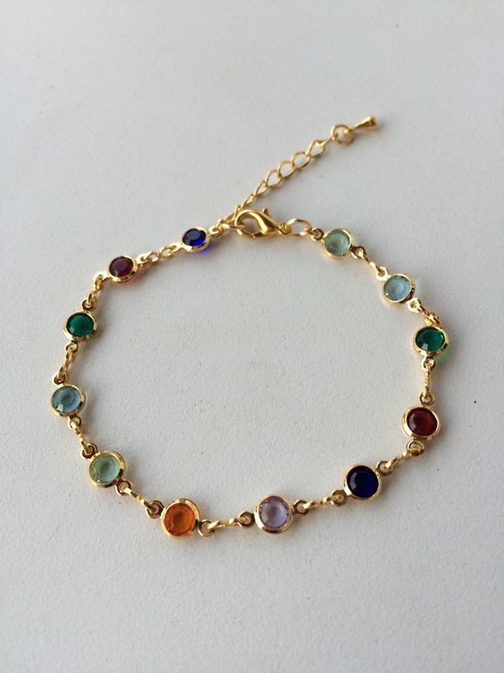 Birthstone Crystal Bracelet