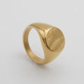 Bold Signet Ring - Gold
