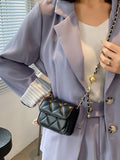 Quilted Chain Crossbody Bag