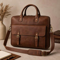 Vintage Leather Messenger
