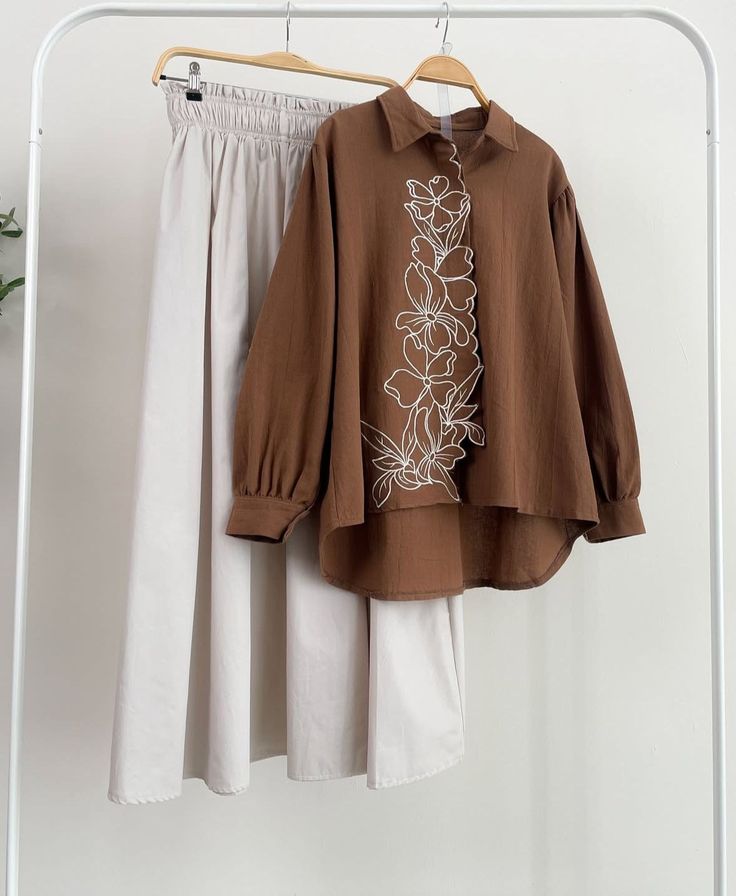 Texora Floral Cutwork 2 Piece Co Ord Set For Women